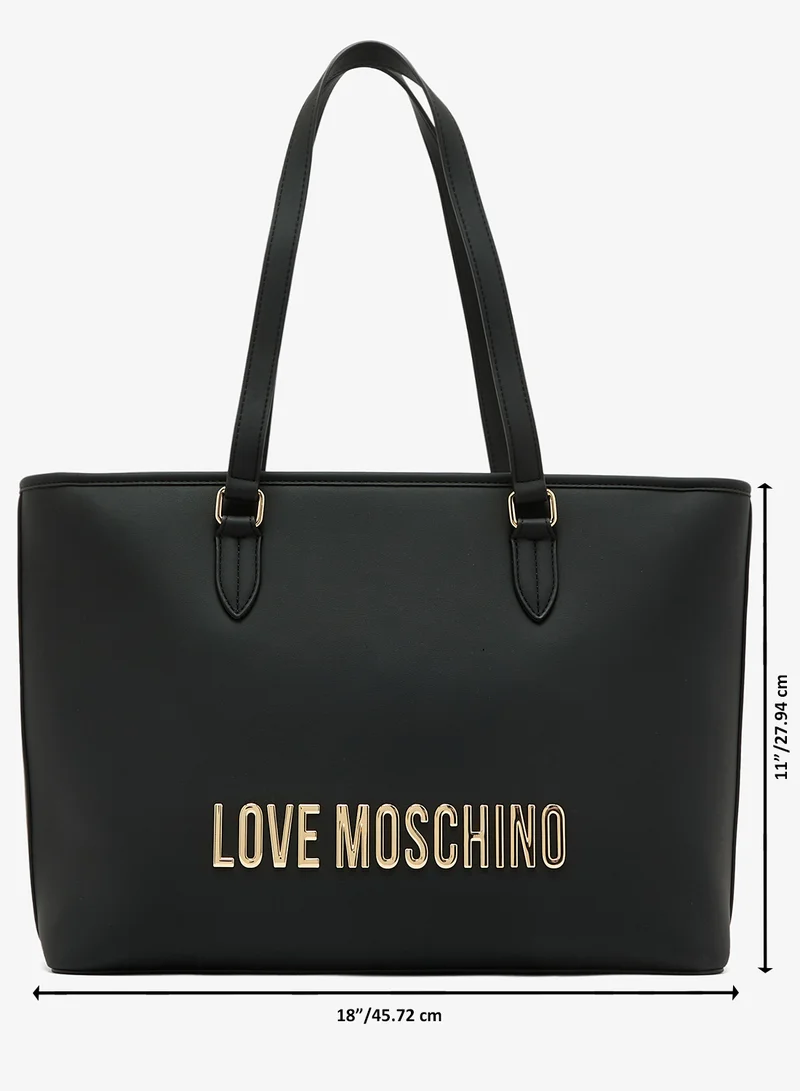 Love Moschino  Bold Love GRS PU Shopper Tote for Women | Best Price UAE